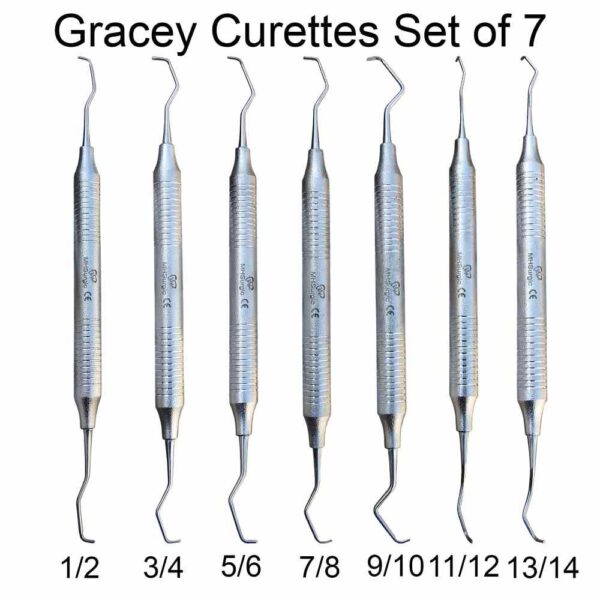 gracey curette (set of 7)